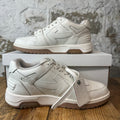 Off-White Out Of Office Brown White For Walking Sneaker Sz 8 (41)