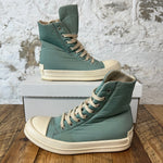 Rick Owens DRKSHDW Teal Padded High Sz 6.5 (39) No Box