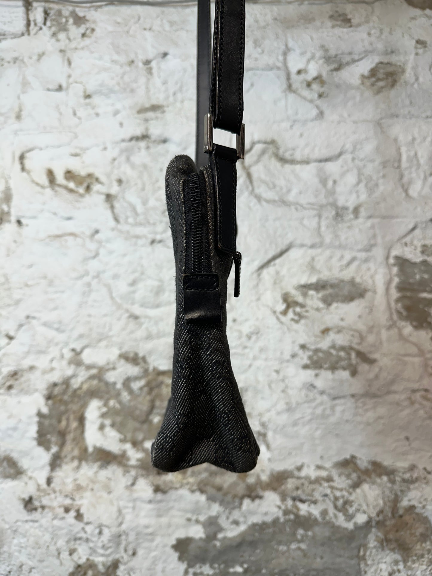 Gucci Grey GG Marmont Monogram Shoulder Bag