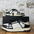 Amiri White Skeleton Black White Sneaker Sz 6.5 (39)