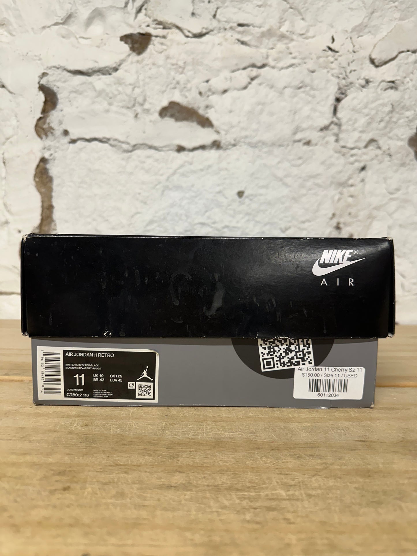 Air Jordan 11 High Cherry Sz 11