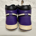 Air Jordan 1 High Court Purple Sz 9.5