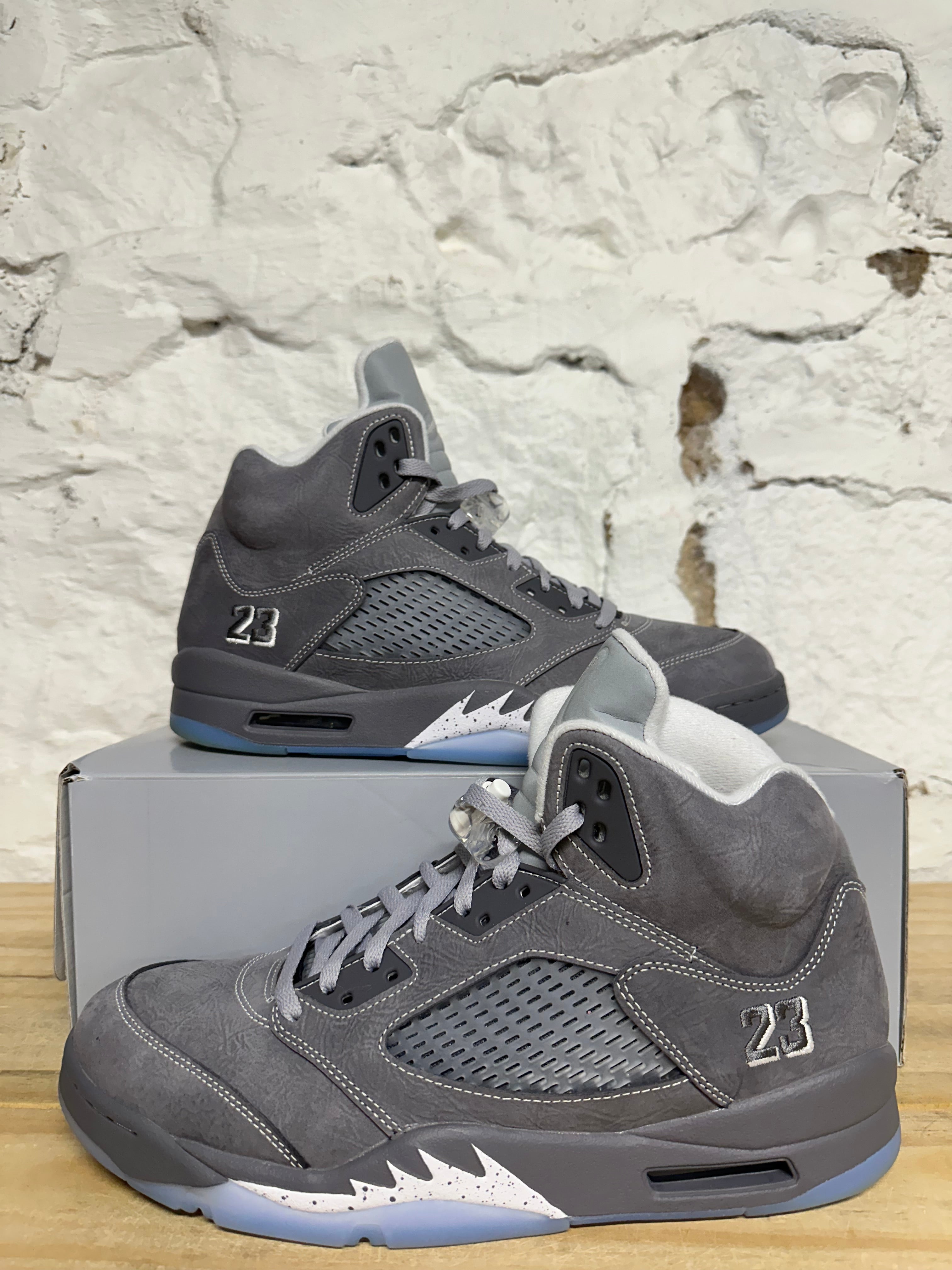 Air Jordan 5 Wolf Grey Sz 12