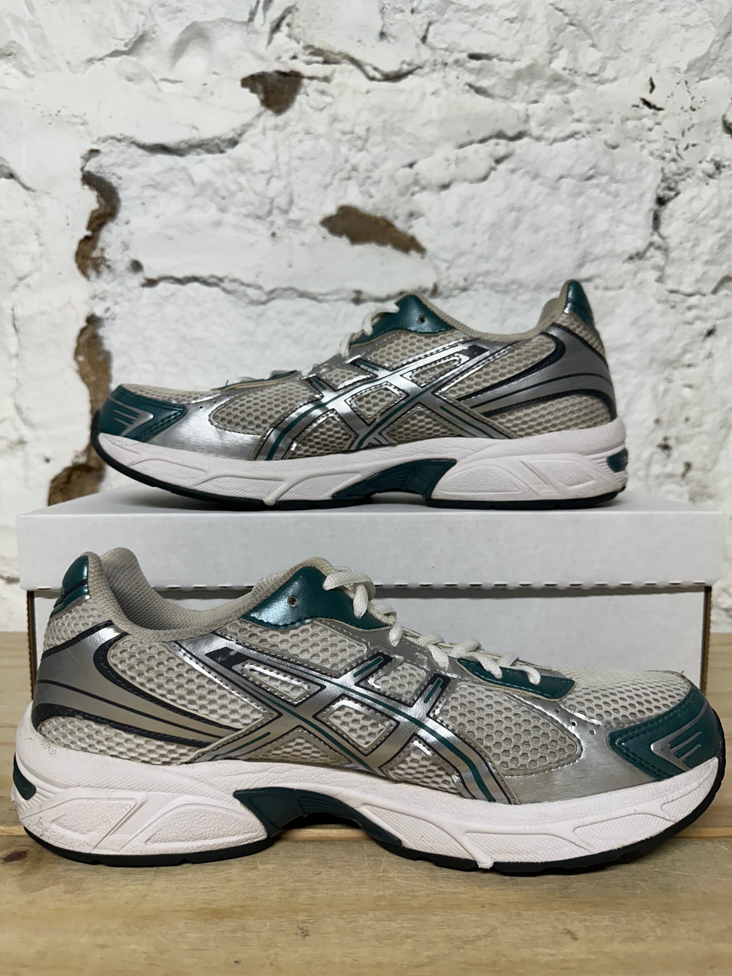 Asics Gel 1130 Green White Sz 9.5