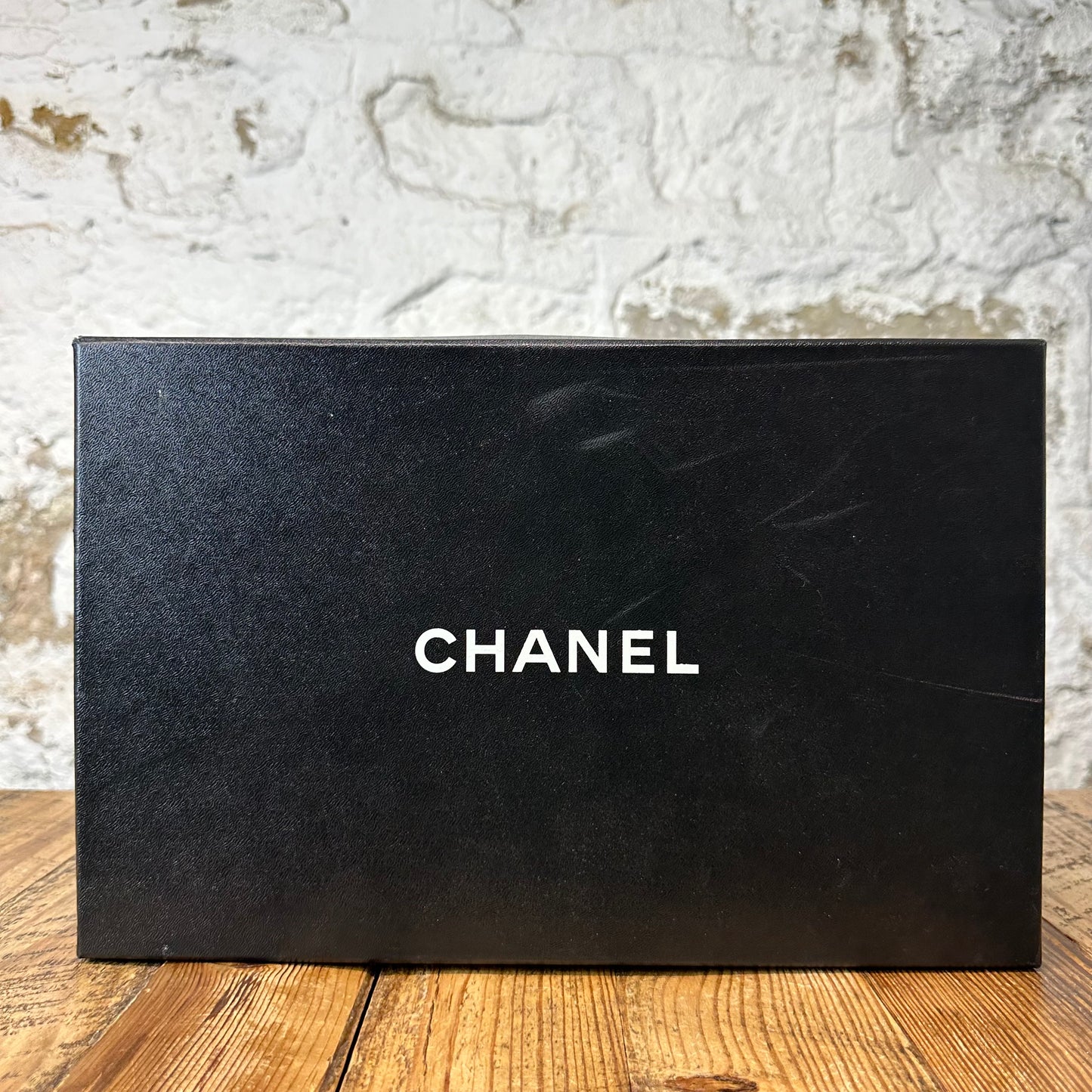 Chanel CC Black Grey White Trainer Sneaker Sz 4.5 (36.5)