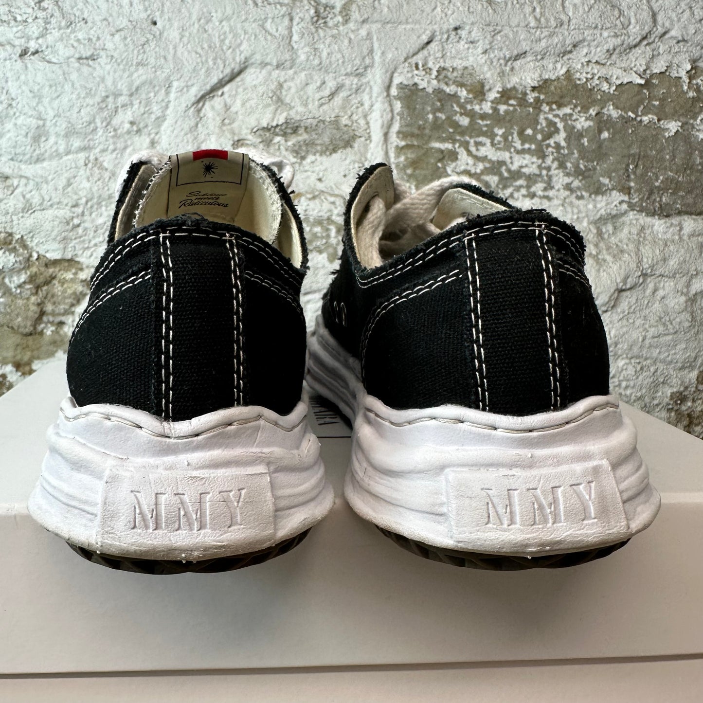 Maison Mihara Black White Hank Sneaker Sz 10 (43)
