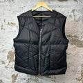 Rick Owens Quilted Down Puffer Vest Black Sz L