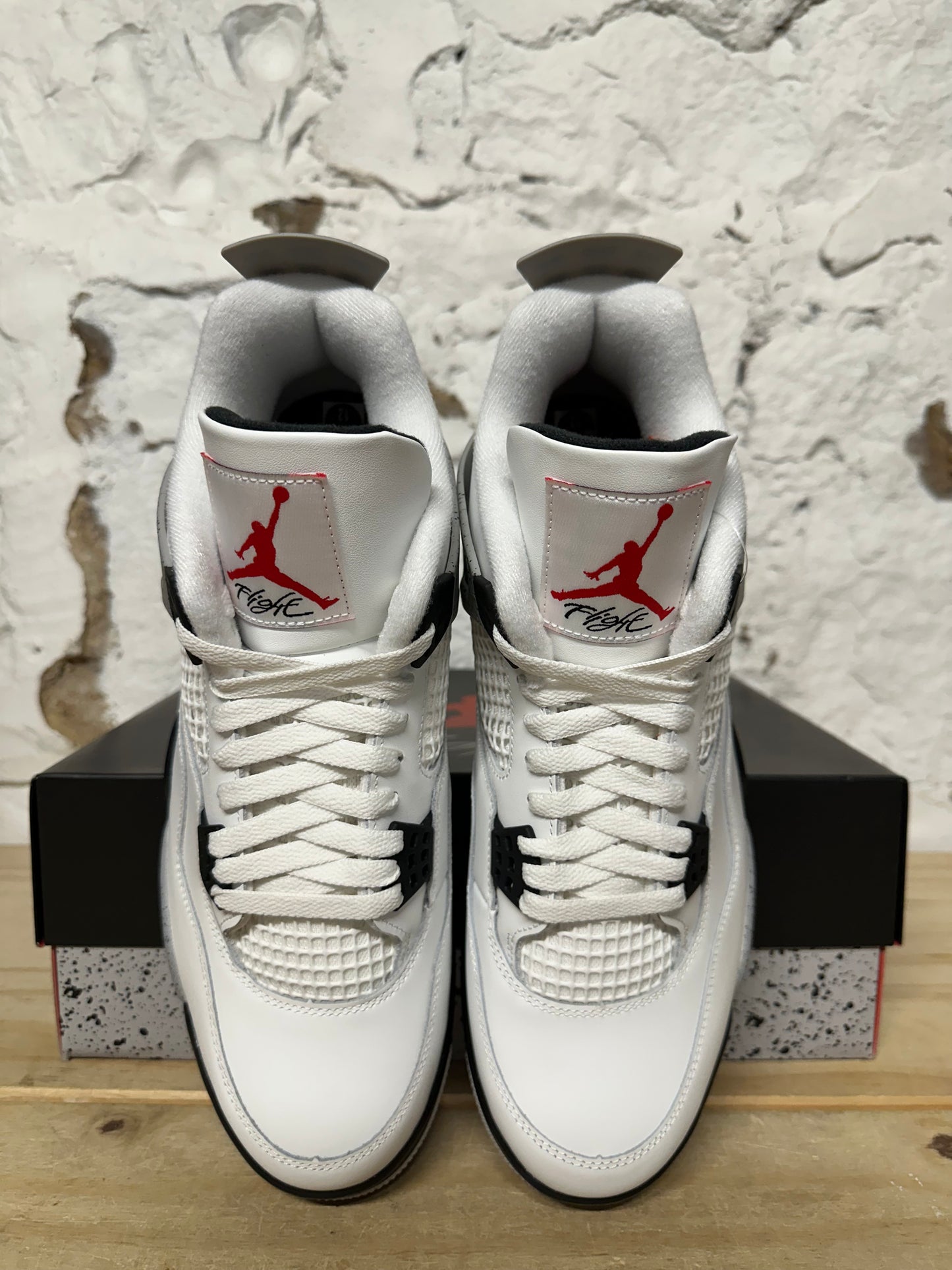 Air Jordan 4 White Cement Sz 12 DS