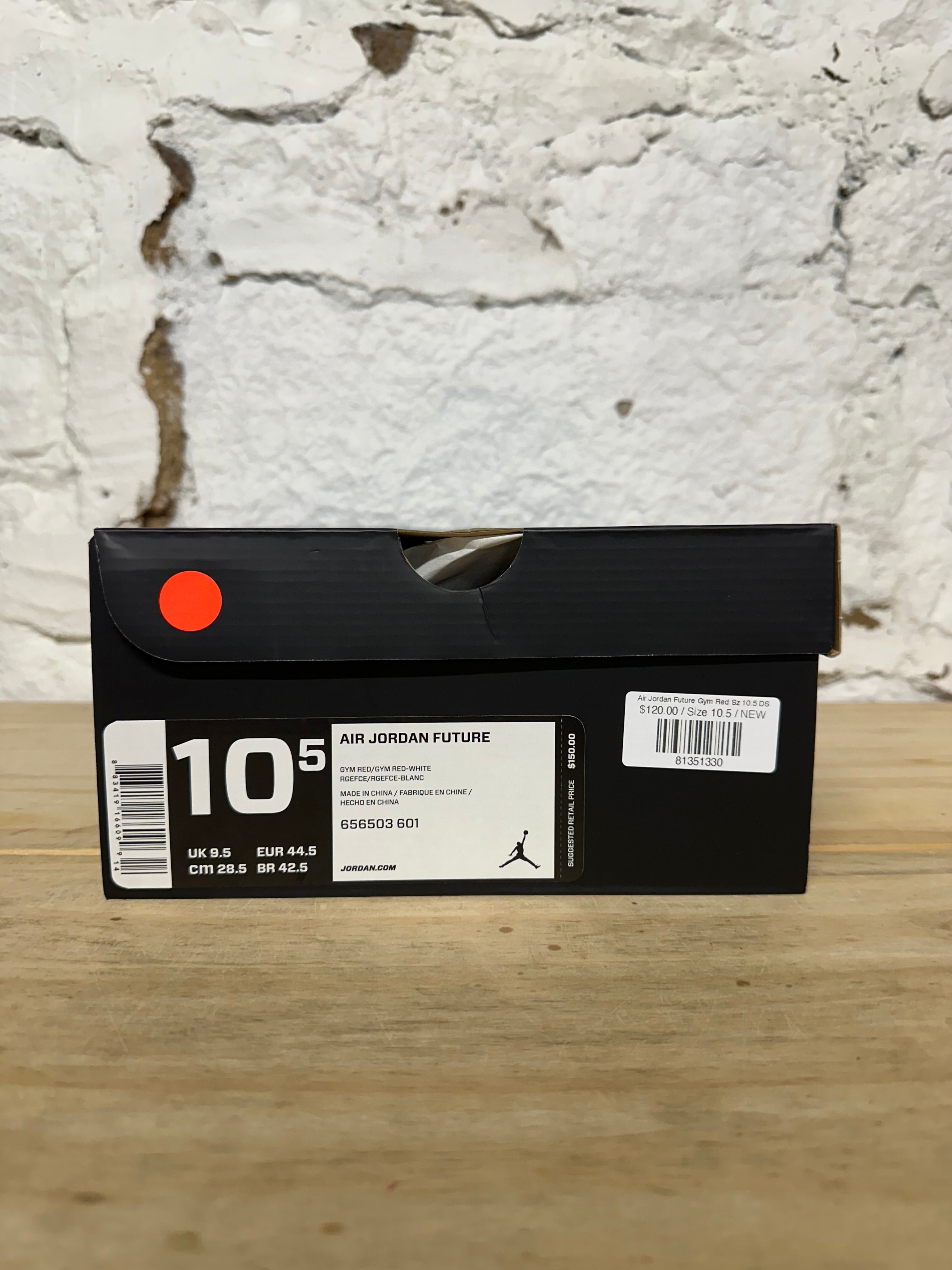 Air Jordan Future Gym Red Sz 10.5 DS – The Gallery Online