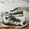 Lanvin Curb Triple Grey Green Sneaker Sz 14 (47)