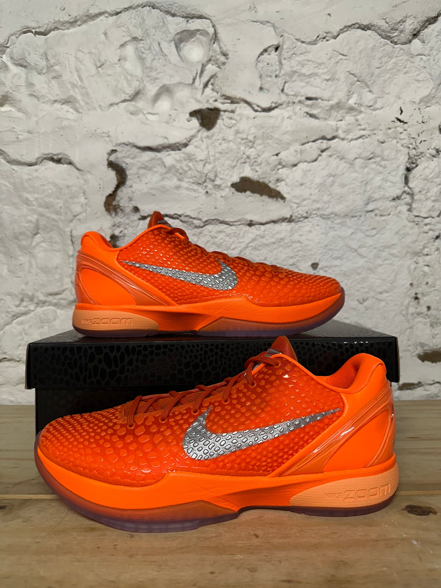 Nike Kobe 6 Total Orange Sz 11.5 DS