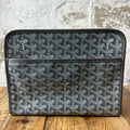 Goyard Jouvence Grey Monogram Toiletry Bag