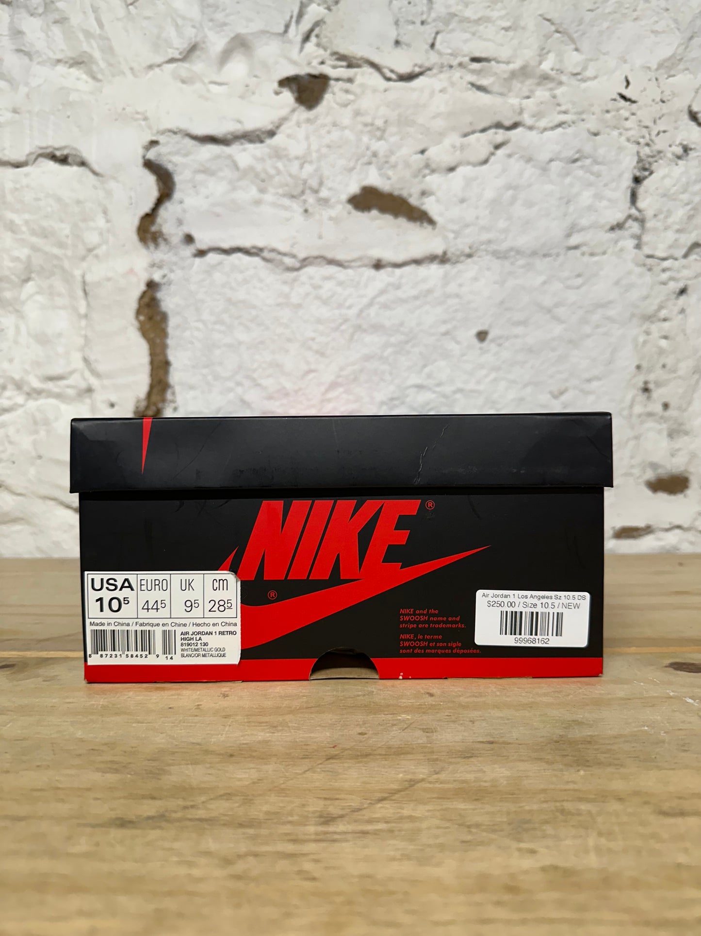 Air Jordan 1 Los Angeles Sz 10.5 DS