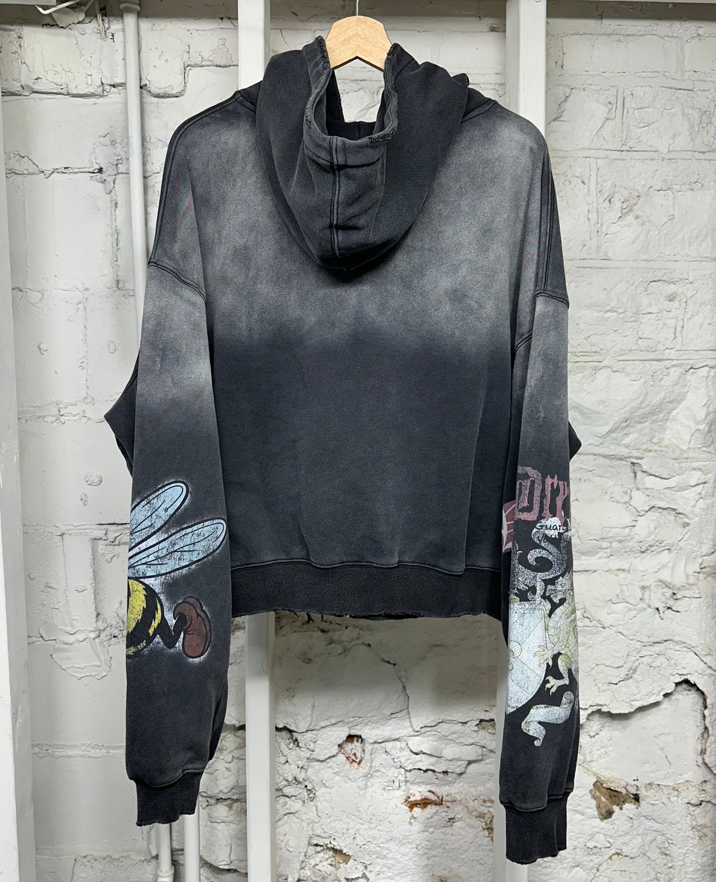 Vale Dreams Multi Color Zip Up Hoodie Sz XL