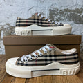 Burberry Tan Plaid Jack Sneaker Sz 6.5 (39)