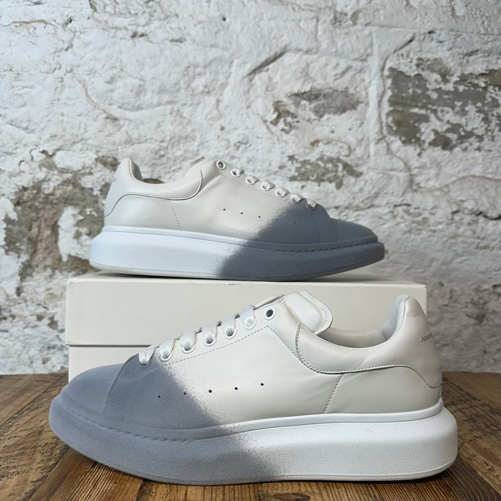 Alexander Mcqueen Grey Suede White Sneaker Sz 13 (46)