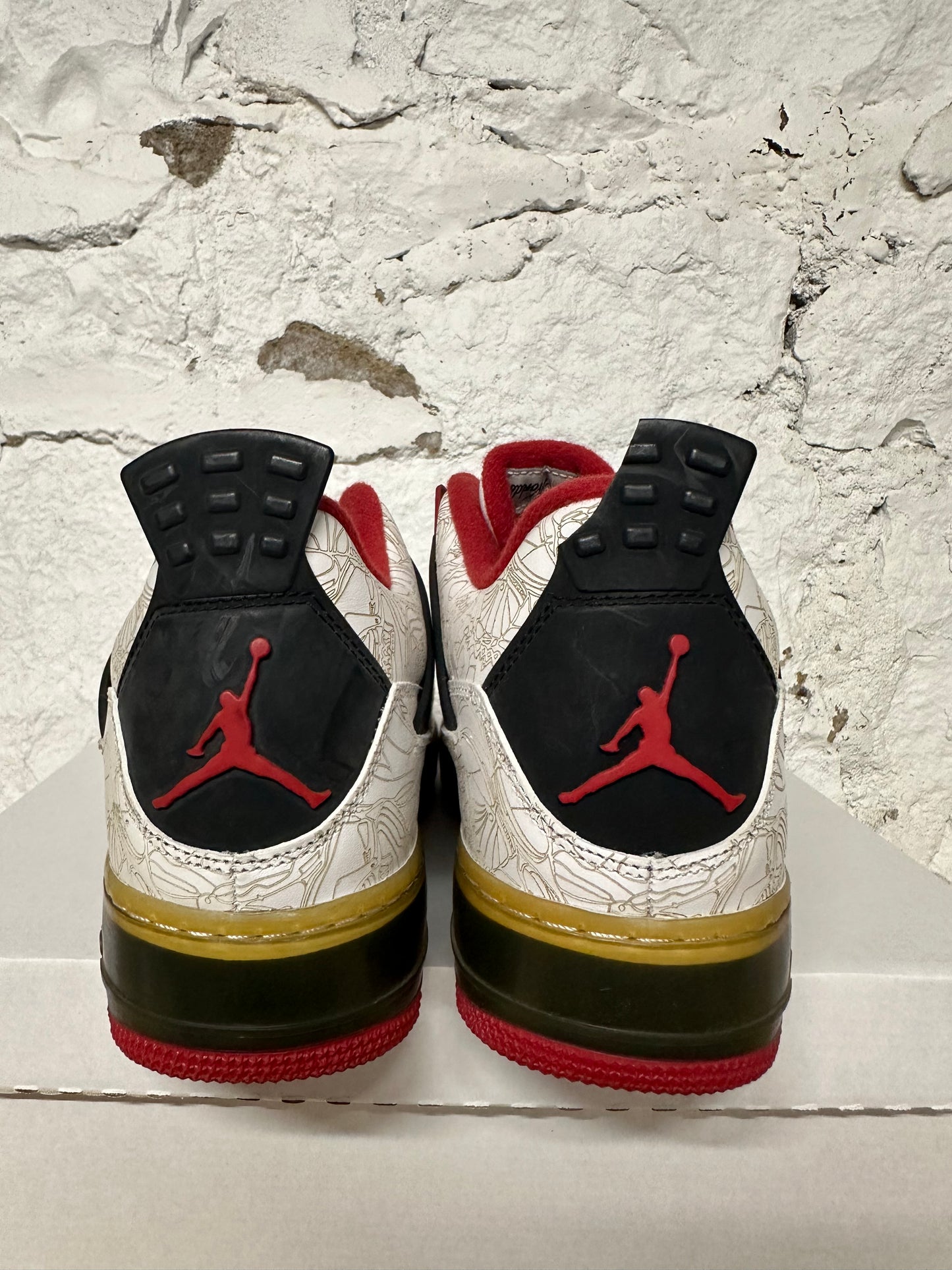 Air Jordan 4 Fusion White Laser Sz 10.5 DS