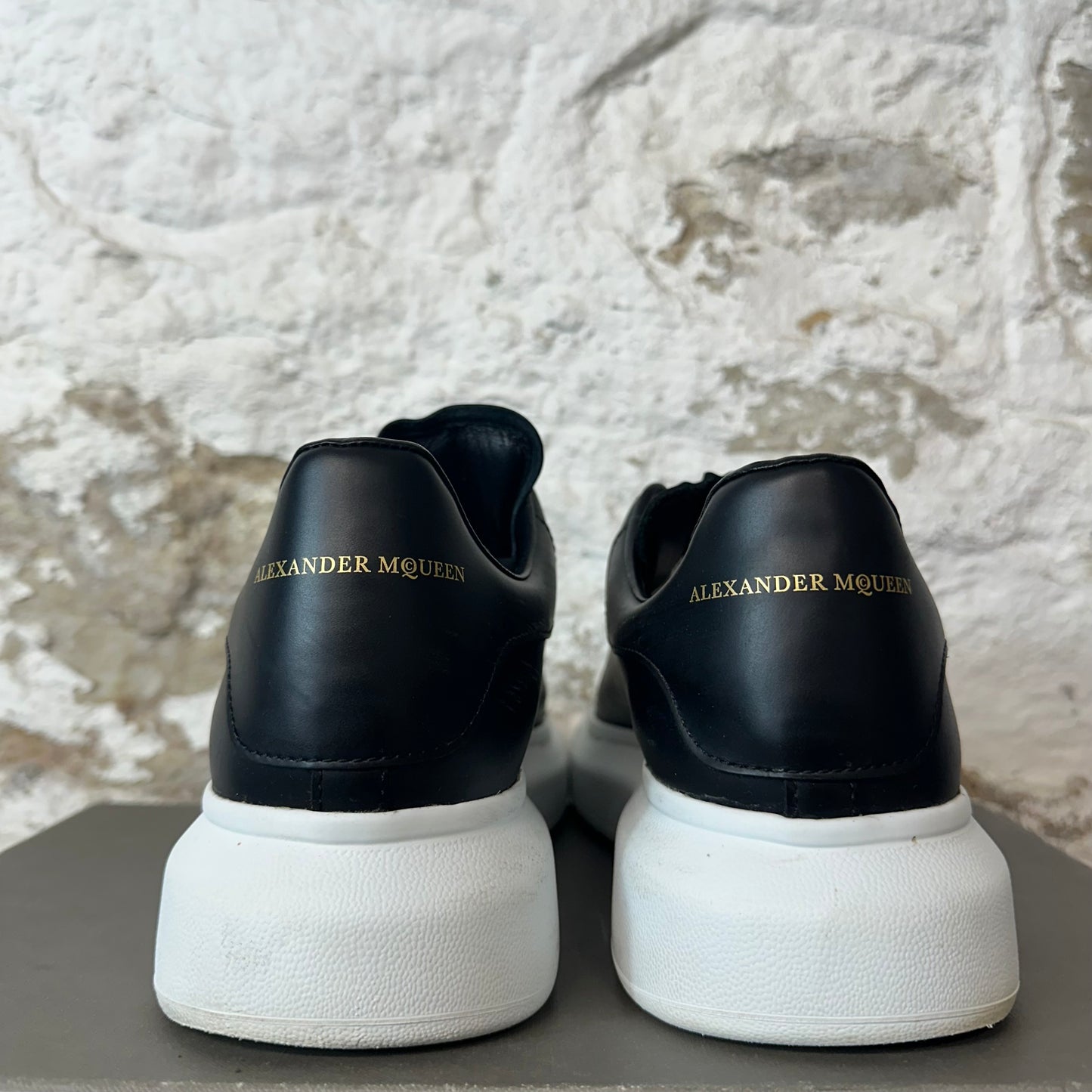 Alexander Mcqueen Black White Sole Sneaker Sz 10 (43)
