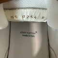 Louis Vuitton Denim Monogram White Trainer Sneaker Sz 10.5 (9LV)