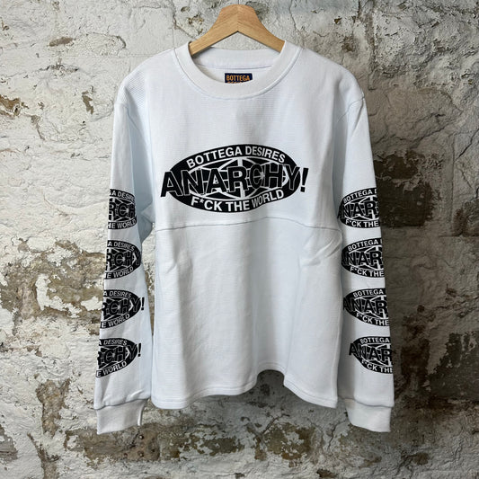 Bottega Desires Reconstructed Anarchy White Thermal L/s