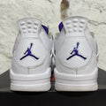 Air Jordan 4 Purple Metallic Sz 5.5Y