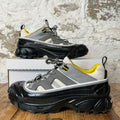 Burberry Arthur Black Grey Yellow Sneaker Sz 9 (42)