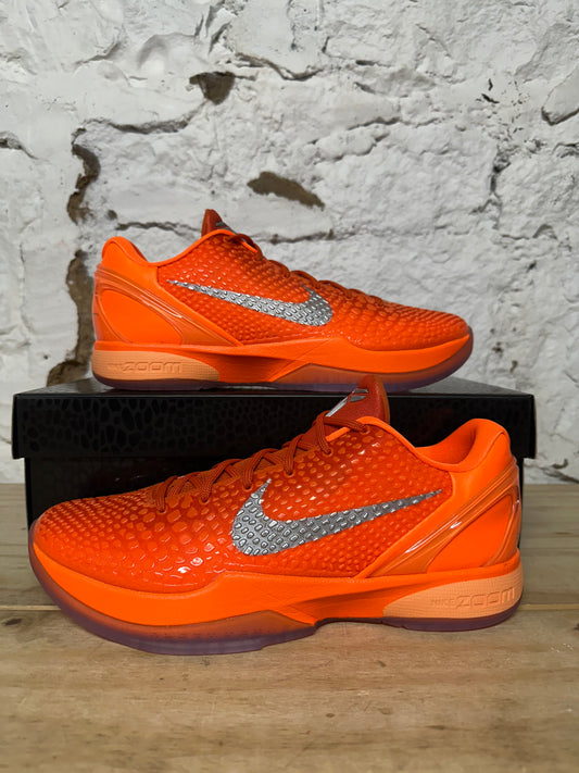 Nike Kobe 6 Total Orange Sz 11 DS