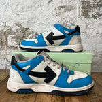 Off White Out Of Office Blue Black White Sz 10 (43)