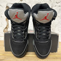 Air Jordan 5 Black Metallic Reimagined Sz 9.5