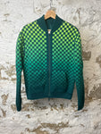 Louis Vuitton Green Reversible Checker Jacket Sz XS