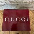 Gucci GG Monogram Burgundy Hat Sz M W/ Box
