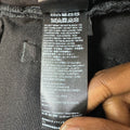 Amiri MX1 Cheetah Print Black Denim Jeans Sz 32
