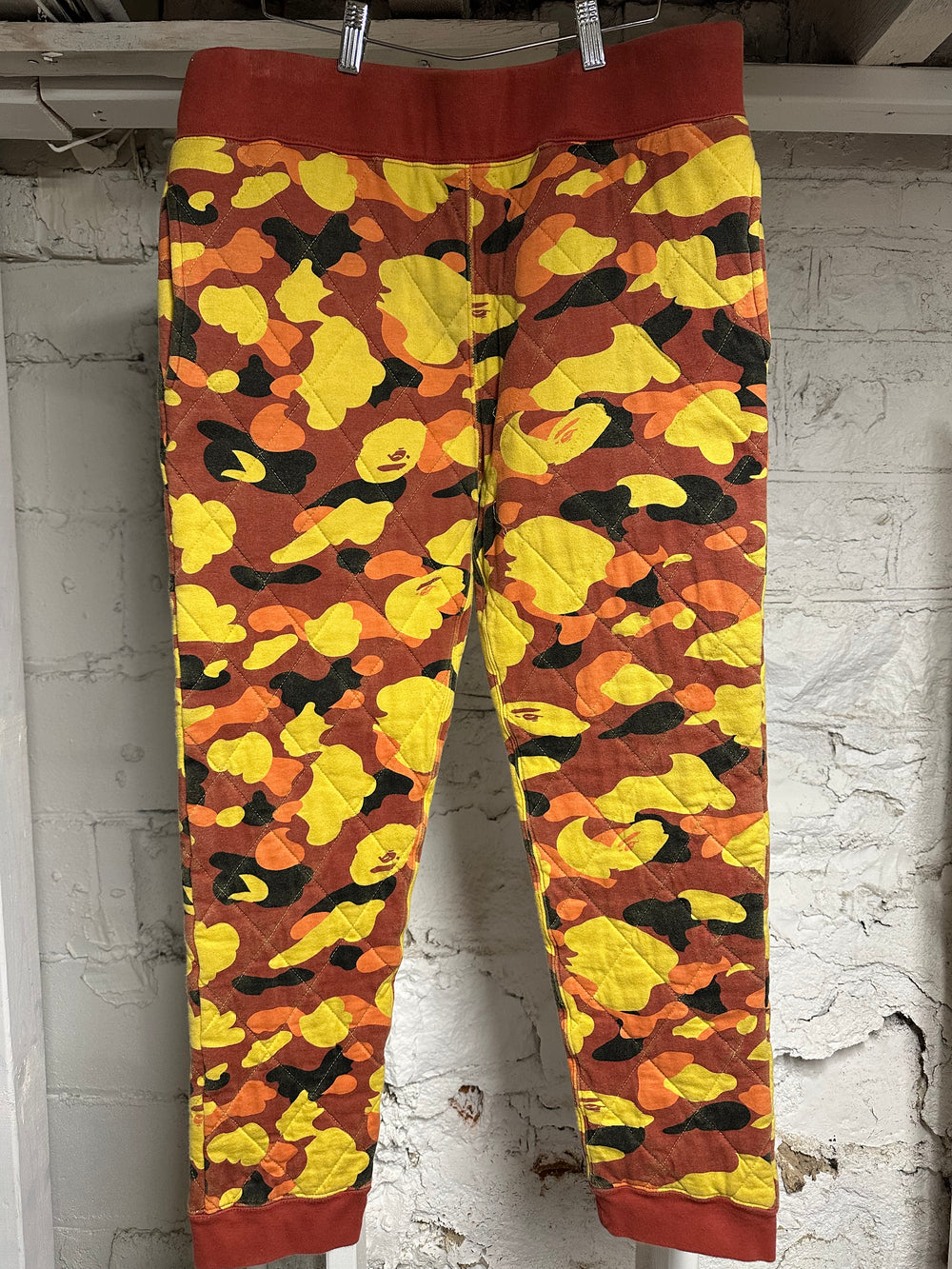 Bape Thermal Camo Sweatpants Sz L