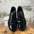 Prada Americas Cup Vintage Black Sneaker Sz 10.5