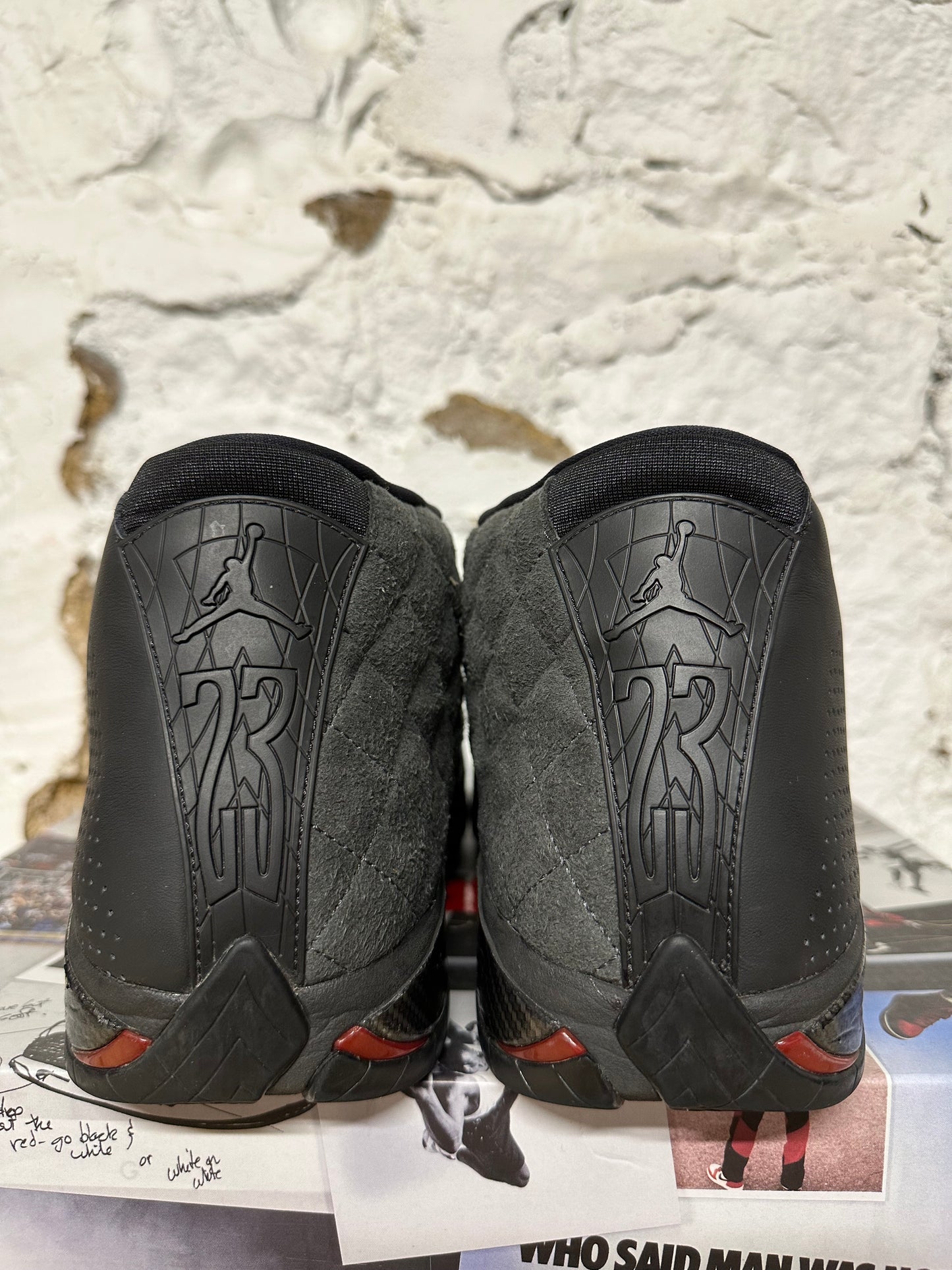 Air Jordan 14 Black Anthracite Sz 14