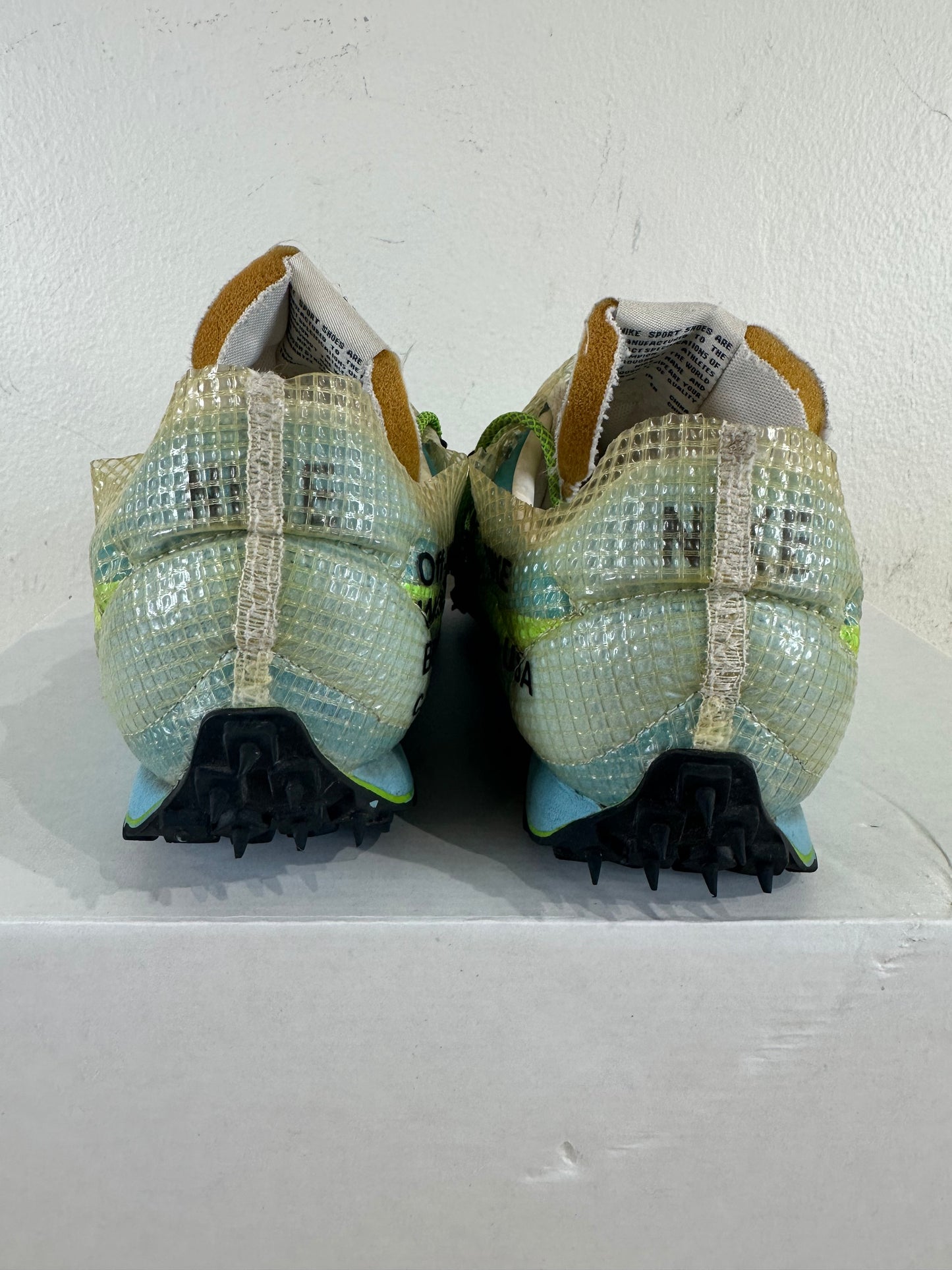 Nike Waffle Racer Off-White Vivid Sky Sz 9(10.5W)
