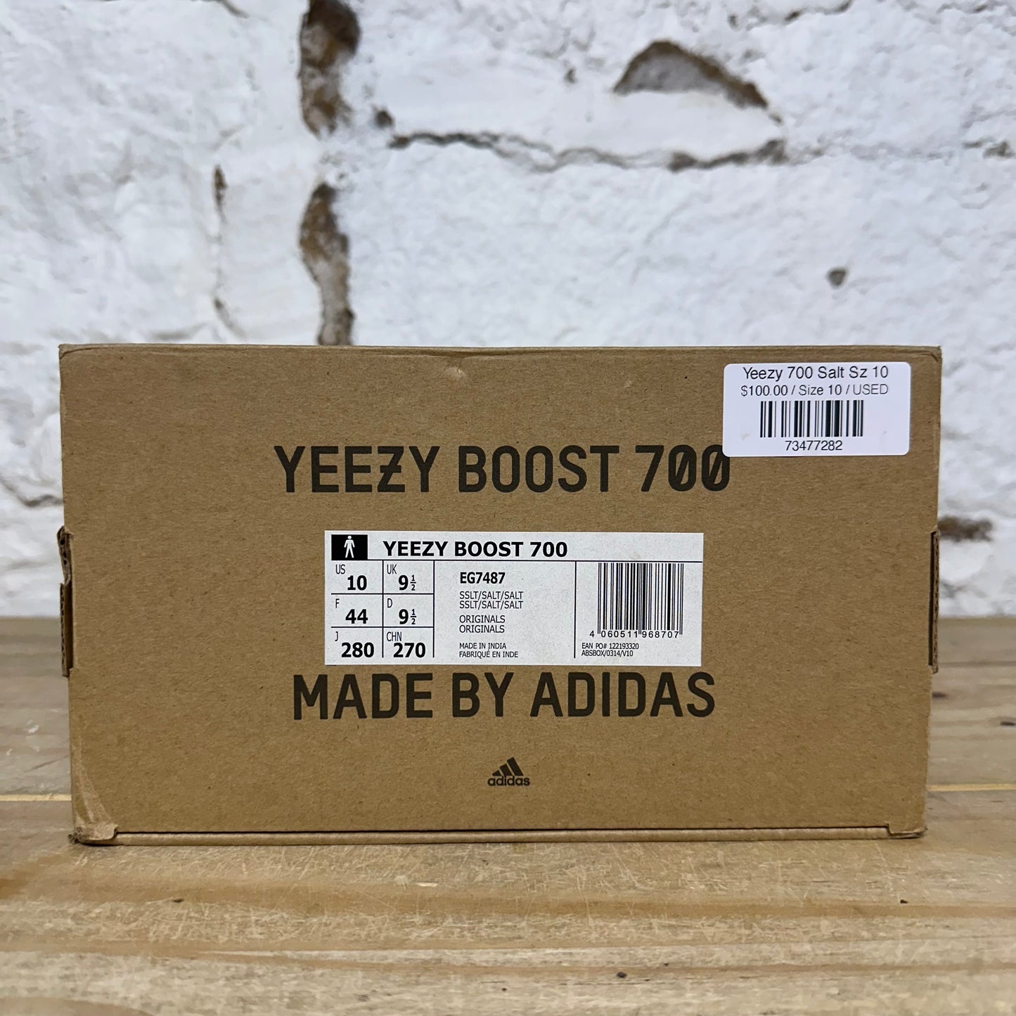 Yeezy 700 Salt Sz 10