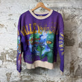 Vale Space Alien Crewneck Purple Sz S DS