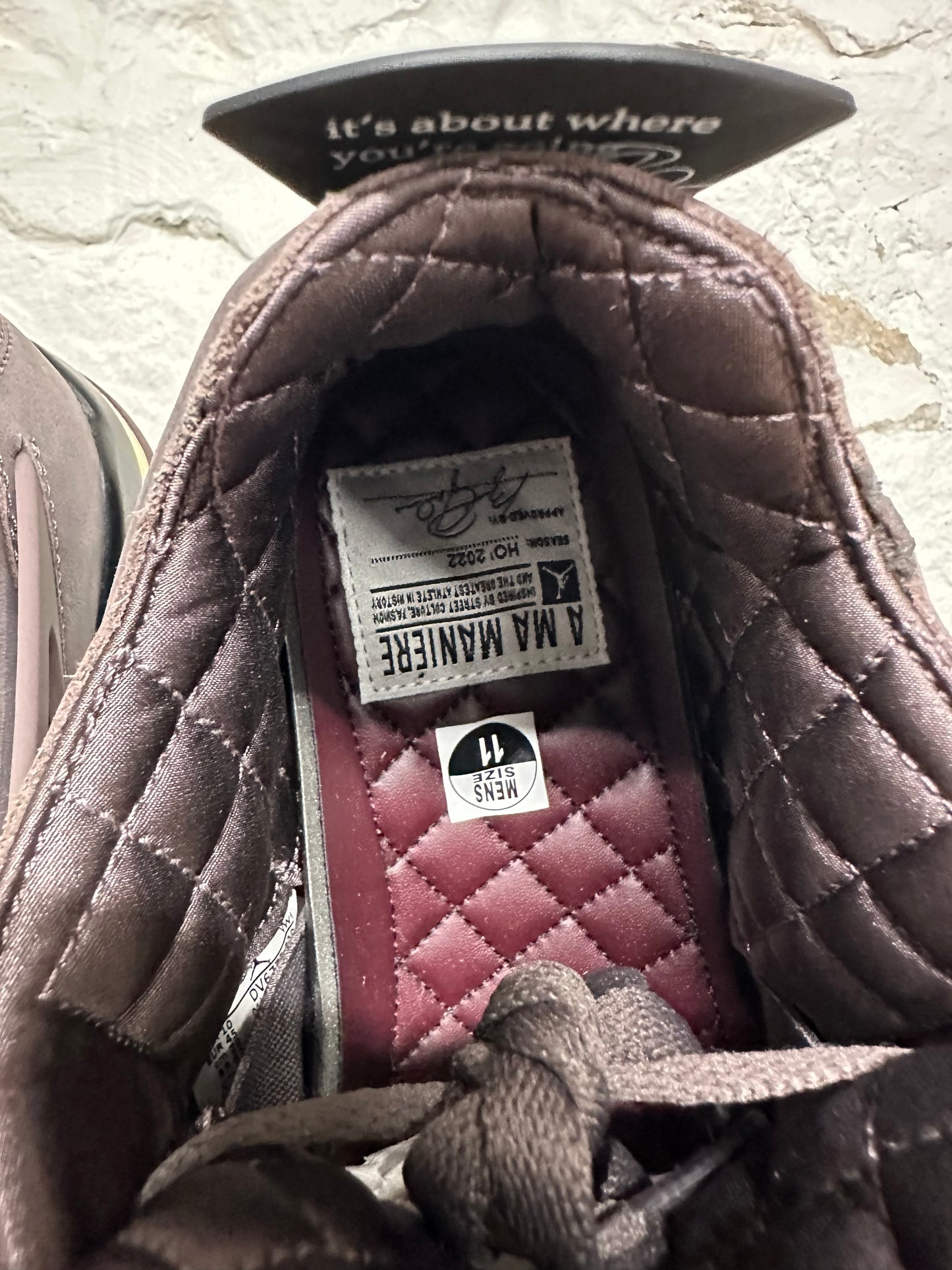 Air Jordan 4 A Ma Maniere Violet Ore Sz 11