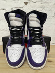 Air Jordan 1 High Court Purple 2.0 Sz 9.5