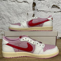 Air Jordan 1 Low Travis Scott Sail Tropical Pink Sz 12 DS
