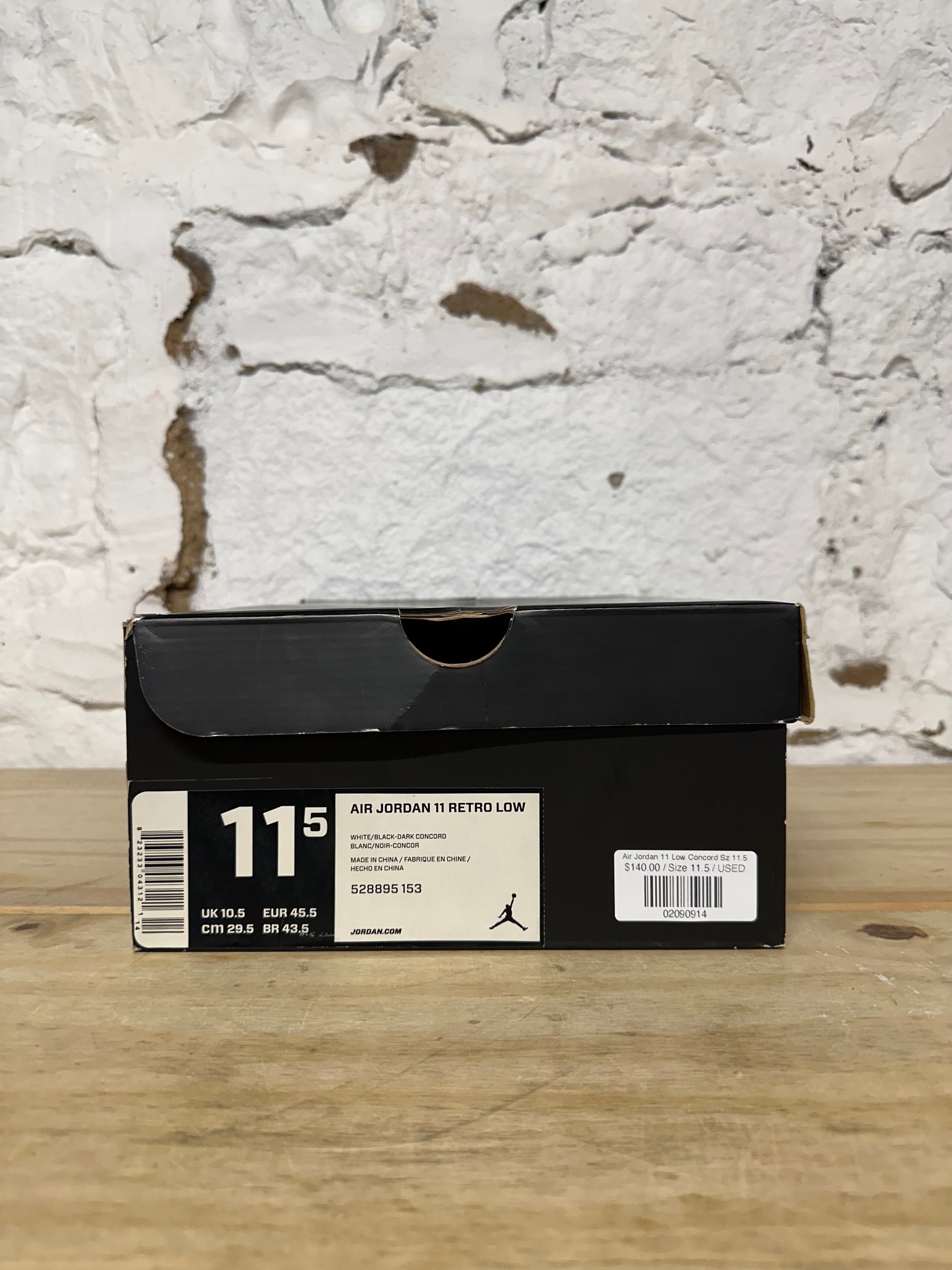 concord 11 size 11.5