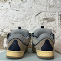 Lanvin Curb Blue Black Lace Gray Sneaker Sz 10 (43)