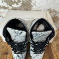 Balenciaga Arena White Marble Black Sneaker Sz 4.5 (36)