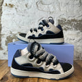 Lanvin Curb Navy White Sneaker Sz 9 42)