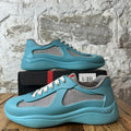Prada Americas Cup Turquoise Rubber Sneaker Sz 6.5 (39)