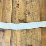 LV White Monogram Belt Sz (100/40)