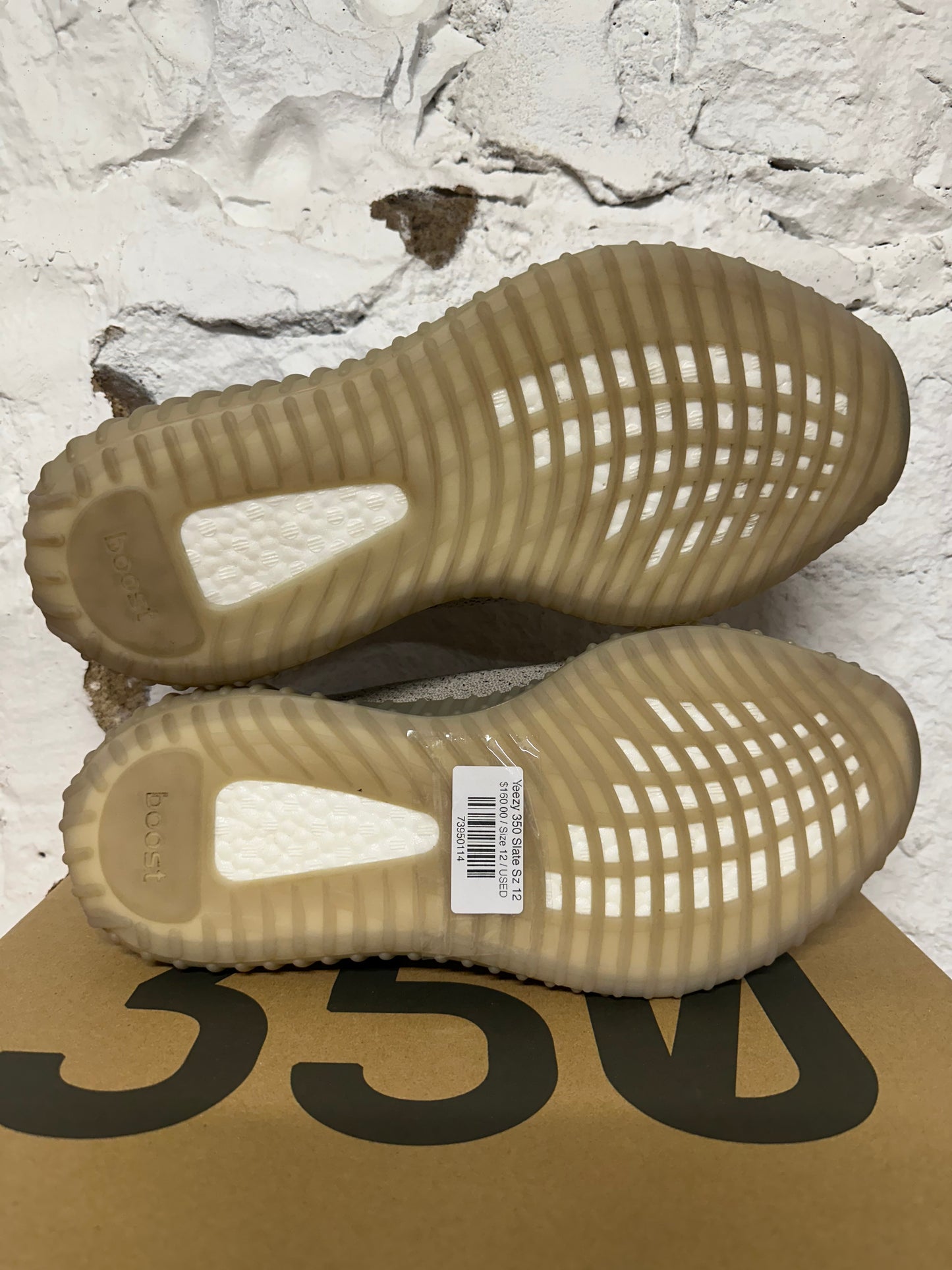 Yeezy 350 V2 Slate Sz 12