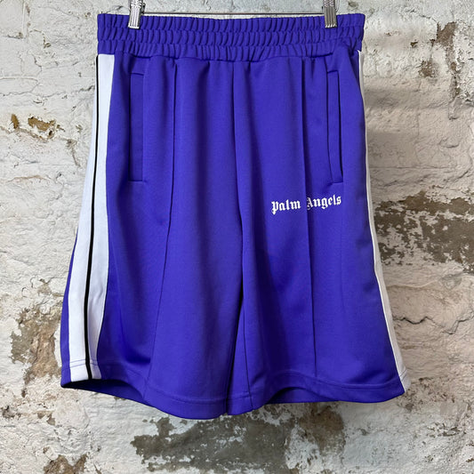 Palm Angels Purple Track Shorts Sz M