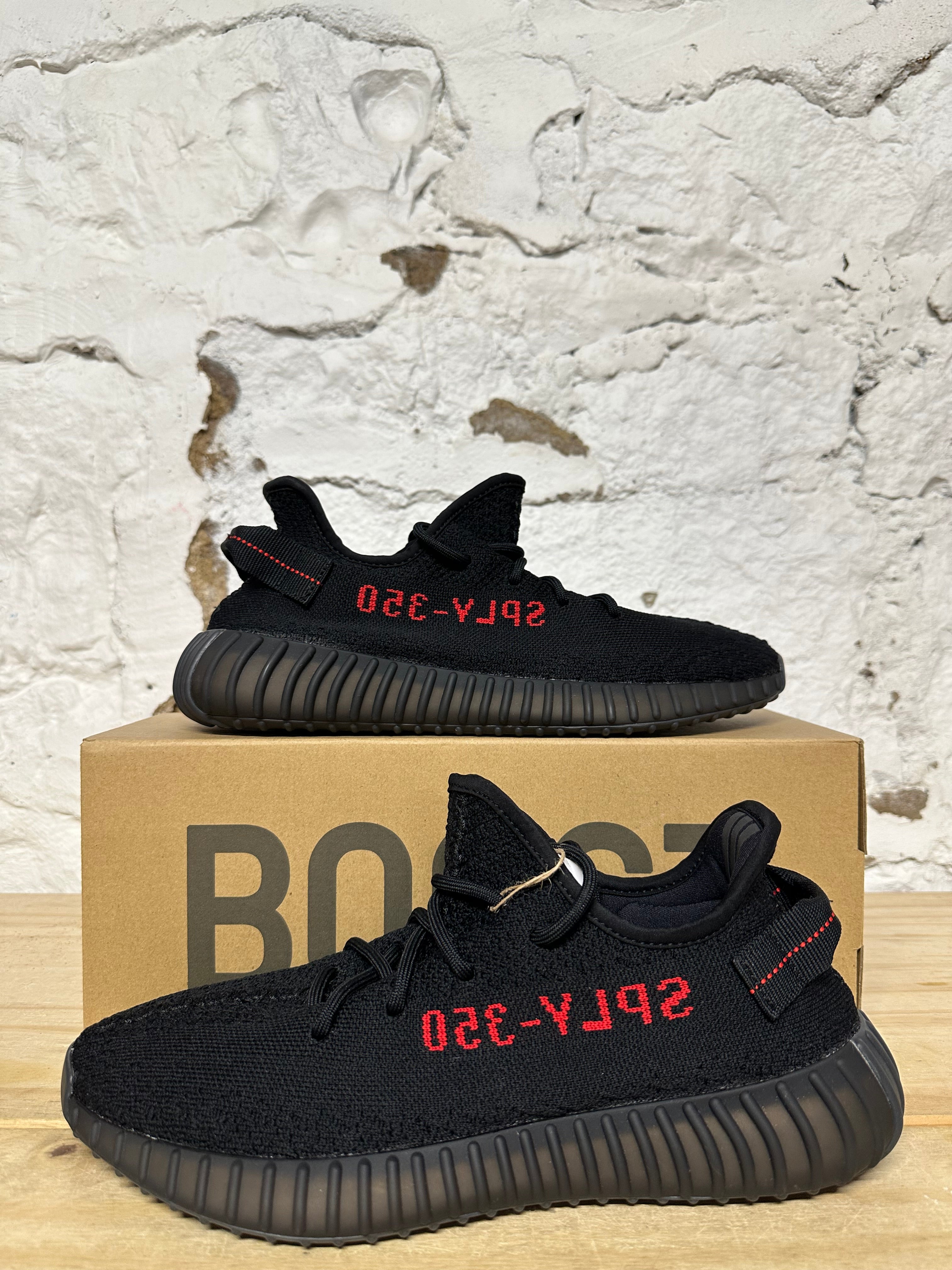 Yeezy 350 V2 Black Red Sz 9.5 DS
